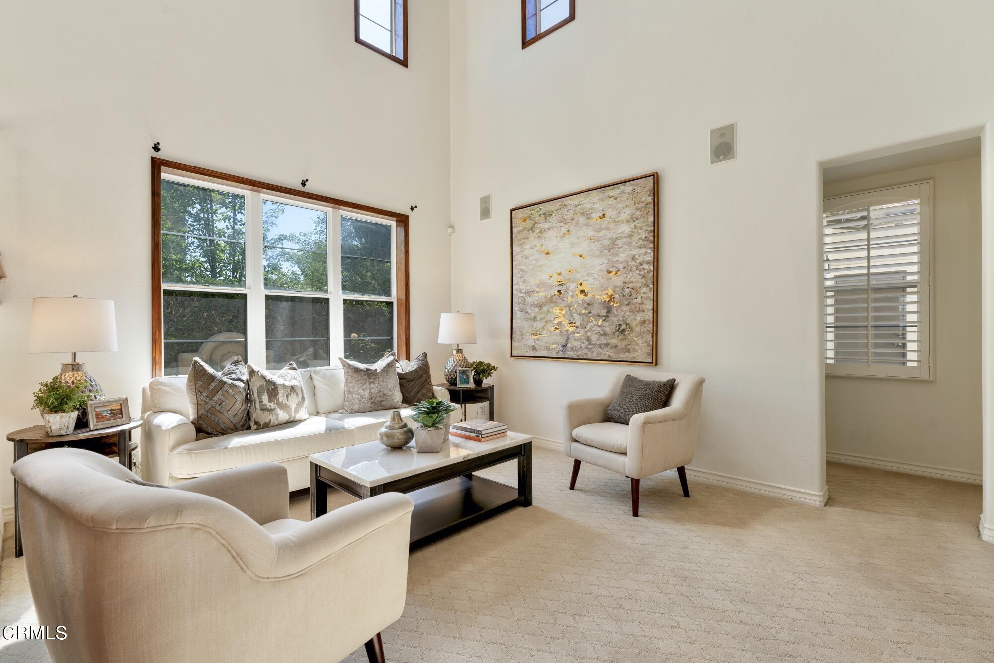 3658 Giddings Ranch Road Altadena, CA 91001 - Photo 9 of 53 a living room with furniture and a large window