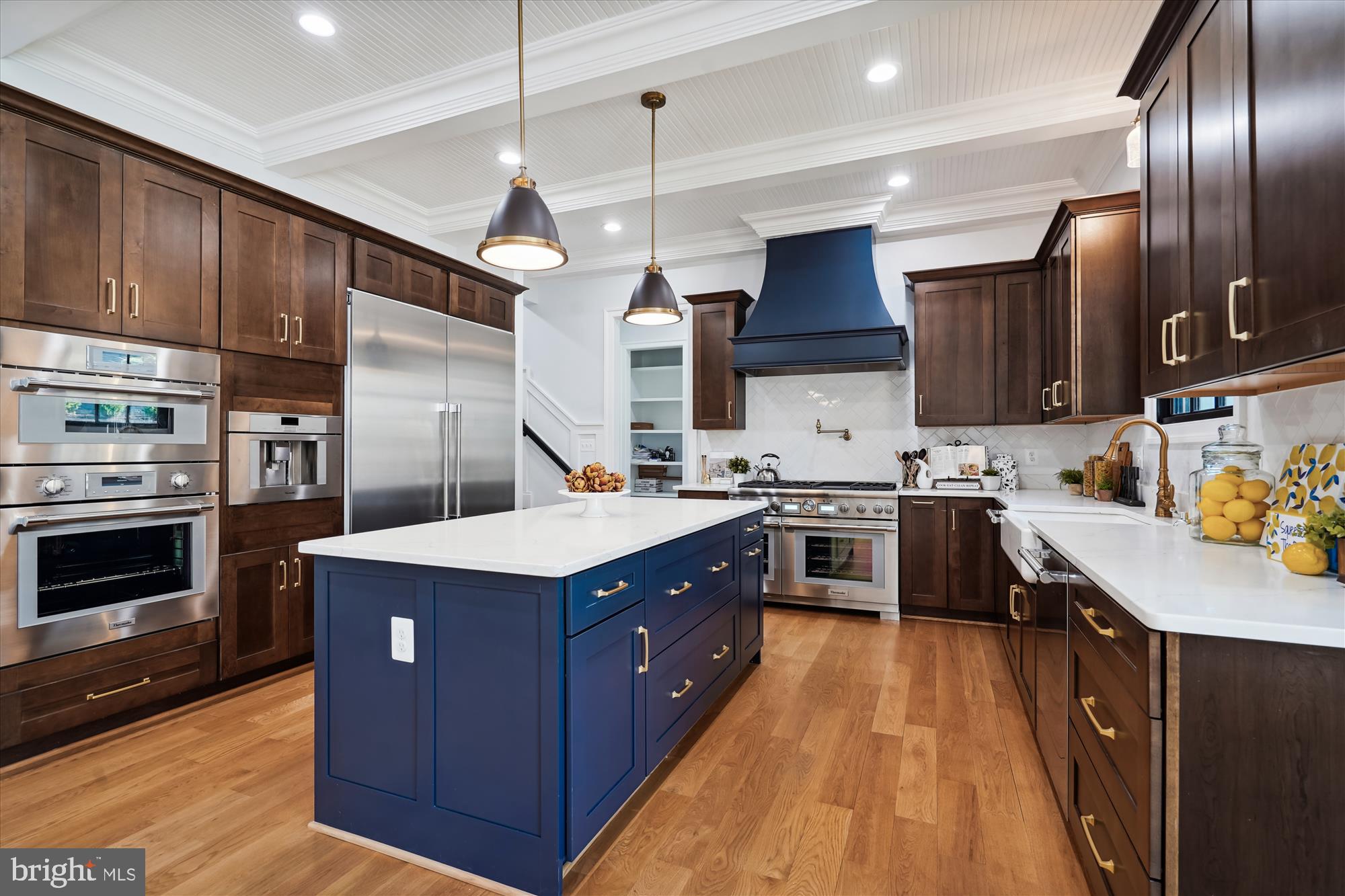 1606 Brookside Road McLean, VA 22101 - Photo 12 of 53 Gourmet Kitchen with huge center island
