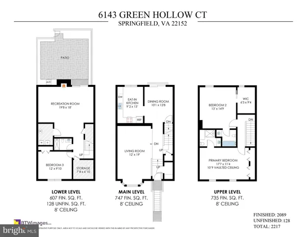 $674,000 | 6143 Green Hollow Court, Springfield, VA 22152