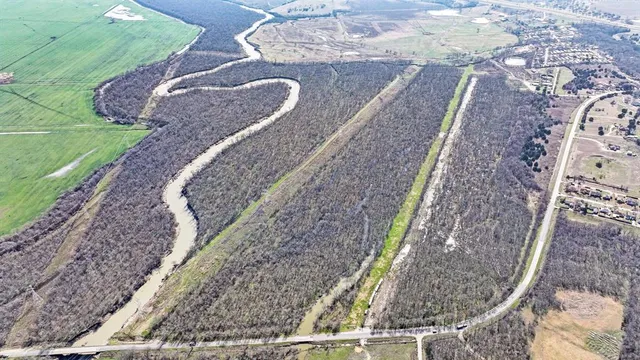 a view of a backyard with wooden fence
