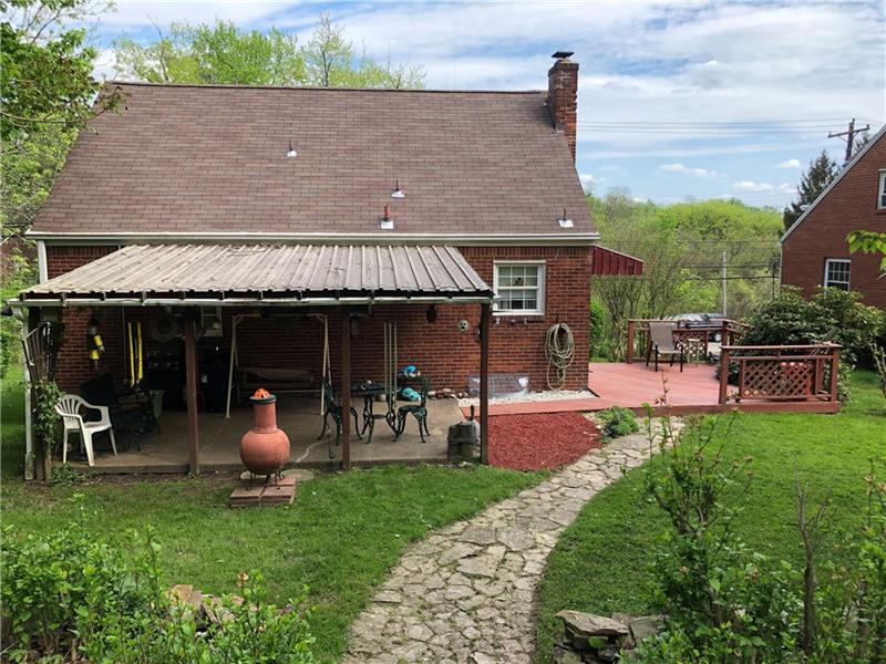 1021 Hamil Road Verona, PA 15147 - Photo 17 of 21 COVERED PATIO AND OPEN PATIO. OPEN PATIO IS LOCATED OFF OF THE KITCHEN...
