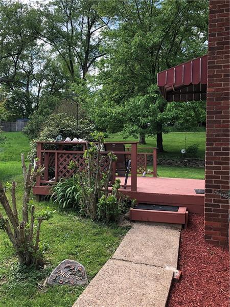 1021 Hamil Road Verona, PA 15147 - Photo 21 of 21 ANOTHER VIEW OF OPEN PATIO FROM THE FRONT OF HOME....