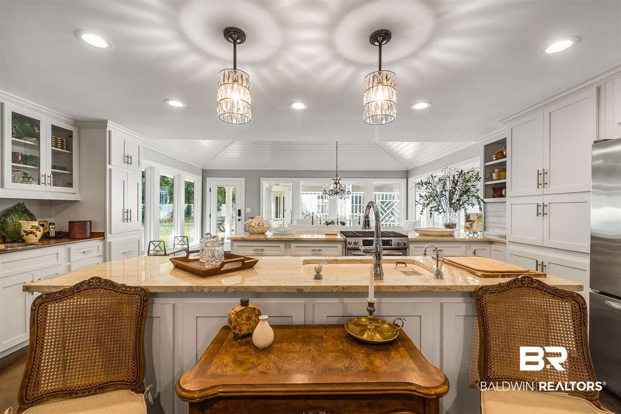 14143 Oak Street Magnolia Springs, AL 36555 - Photo 11 of 45 Kitchen Island