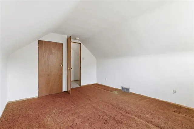 a view of empty room