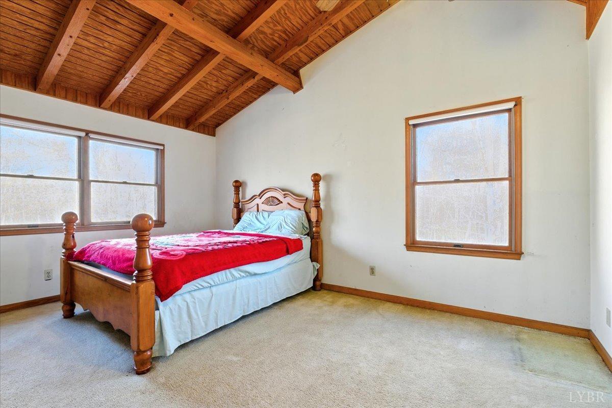 2192 Hixburg Road Pamplin, VA 23958 - Photo 18 of 31 a bed room with a bed and a window