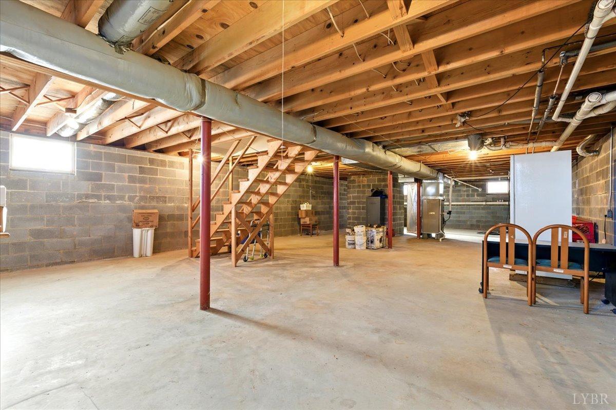 2192 Hixburg Road Pamplin, VA 23958 - Photo 20 of 31 a view of a garage with wooden floor