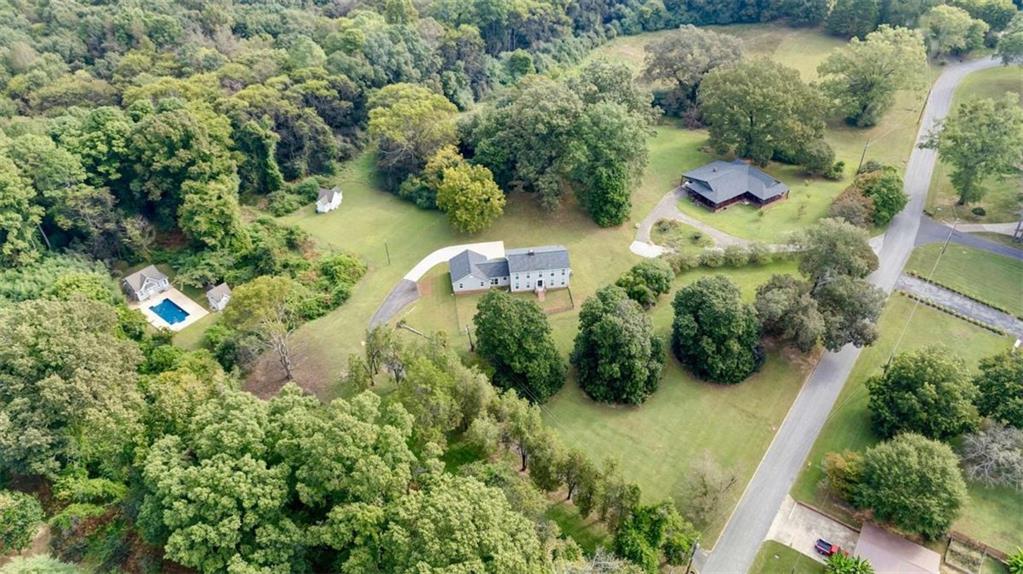 148 Simmons Street Trion, GA 30753 - Photo 12 of 73 an aerial view of a house with a yard