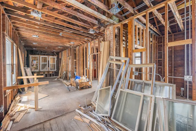 a view of front door with outdoor seating