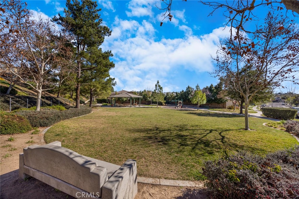 33345 Wallace Way Yucaipa, CA 92399 - Photo 38 of 38 a view of an outdoor space and swimming pool