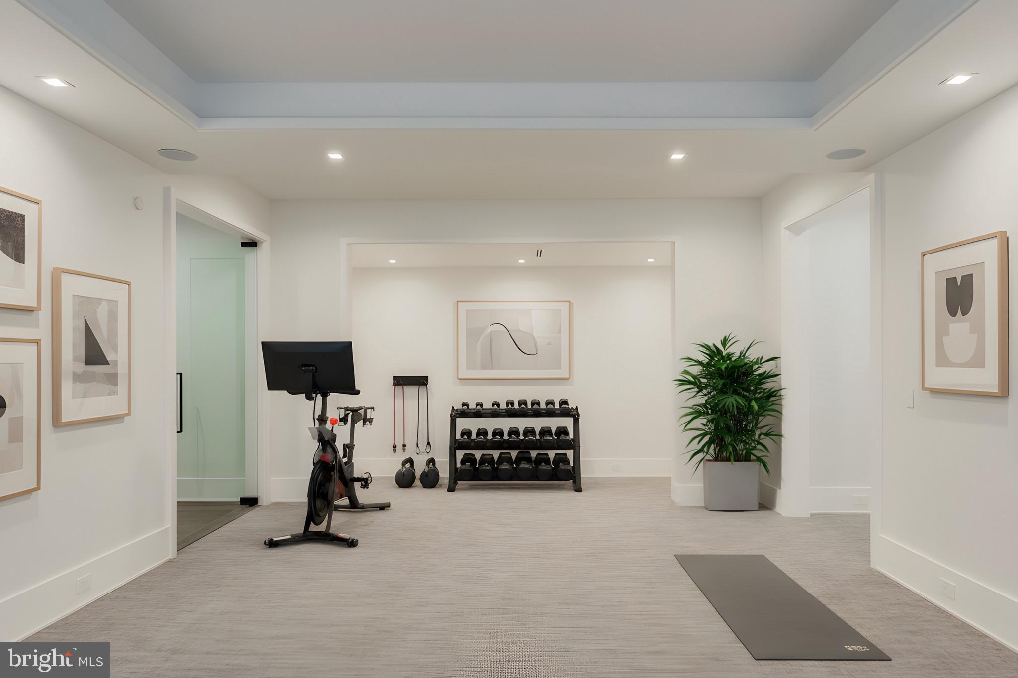 1102 Chain Bridge Road McLean, VA 22101 - Photo 44 of 50 a view of a livingroom with entryway and furniture