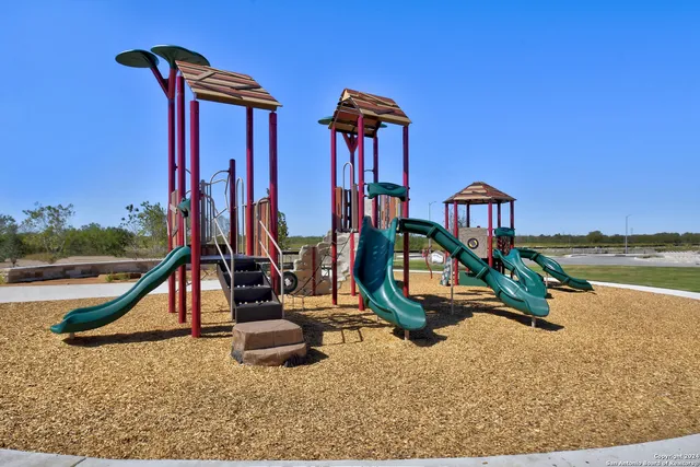 a park with kid zone