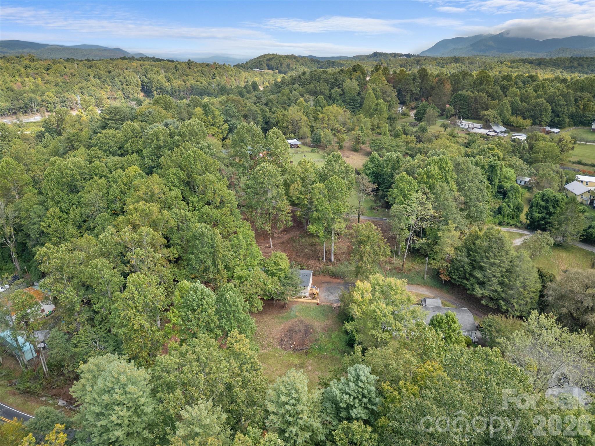 25 Overbrook Drive Saluda, NC 28773 - Photo 39 of 42 a view of a city with lush green forest