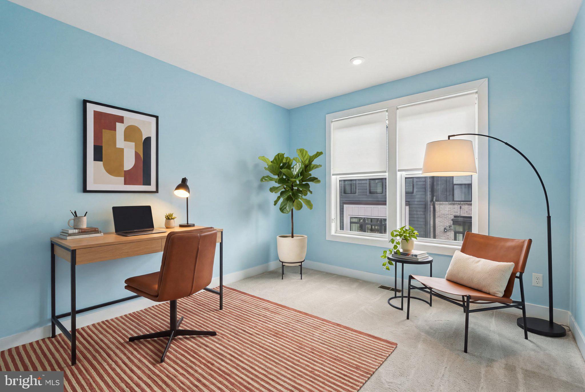 1658 Bandit Loop, Unit 2B Reston, VA 20190 - Photo 23 of 45 Bedroom #3 on upper level has recessed lighting.