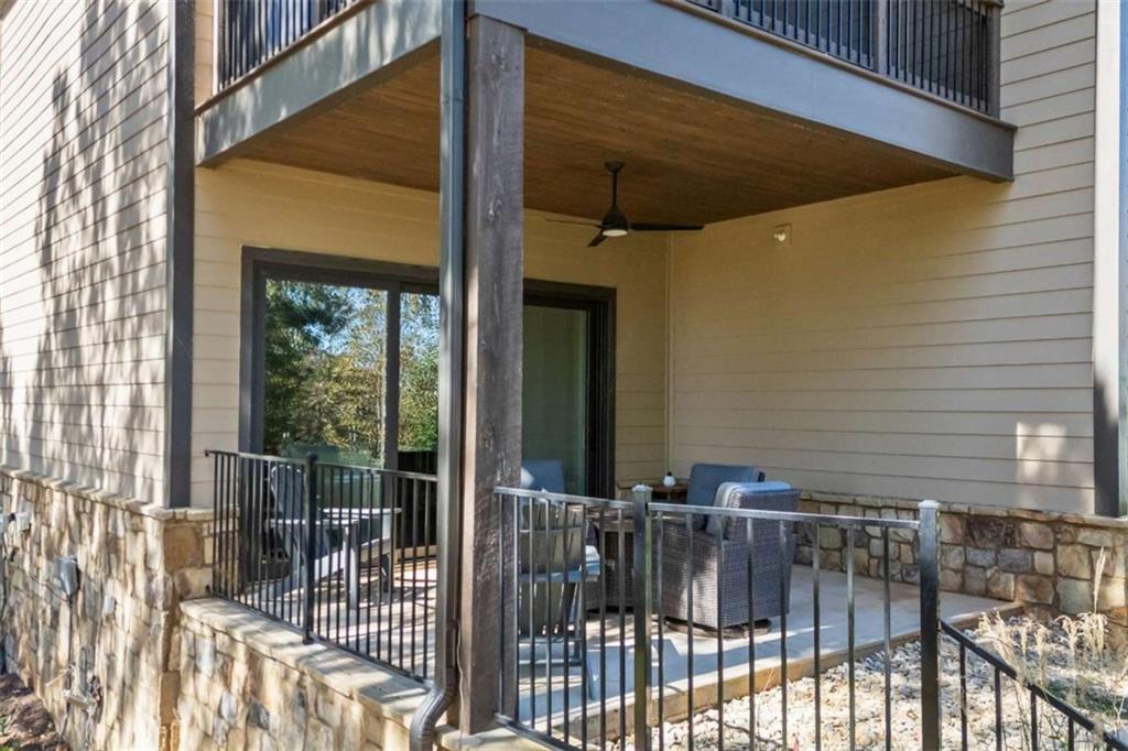 15 Cottage Lane, Unit 102 Toccoa, GA 30577 - Photo 11 of 40 a view of a balcony with a floor to ceiling window