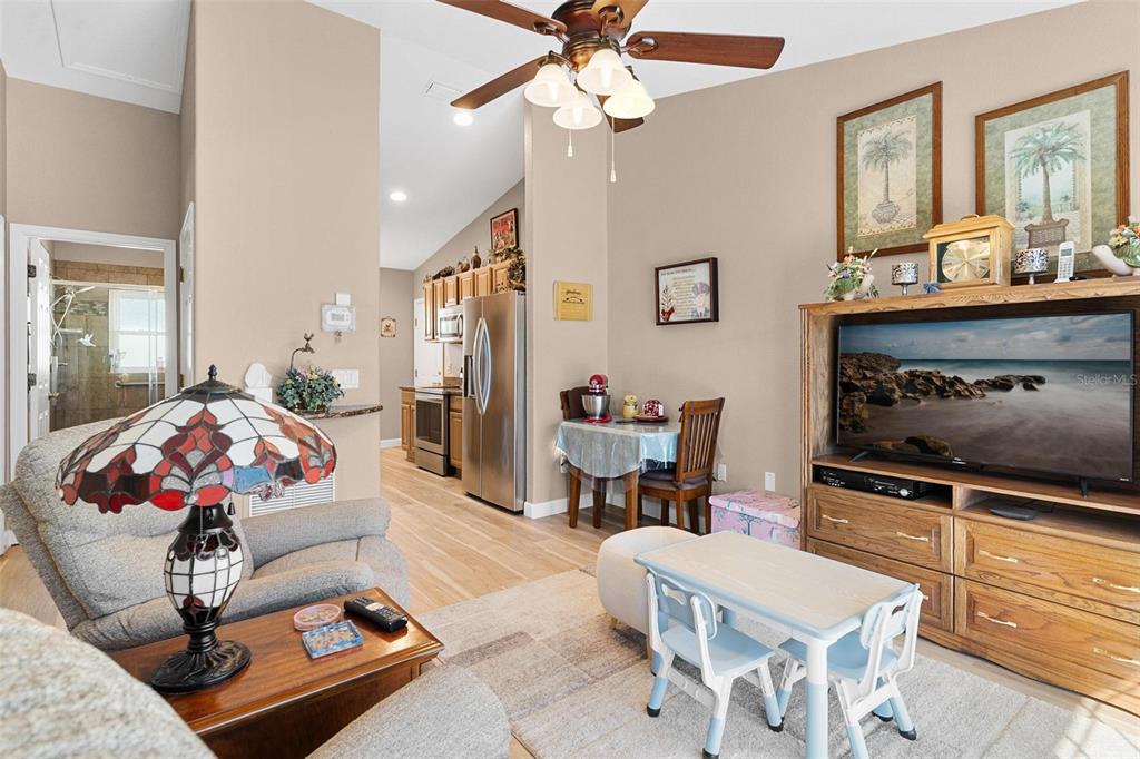 450 Northeast 55th Street Ocala, FL 34479 - Photo 47 of 68 a living room with furniture and a flat screen tv