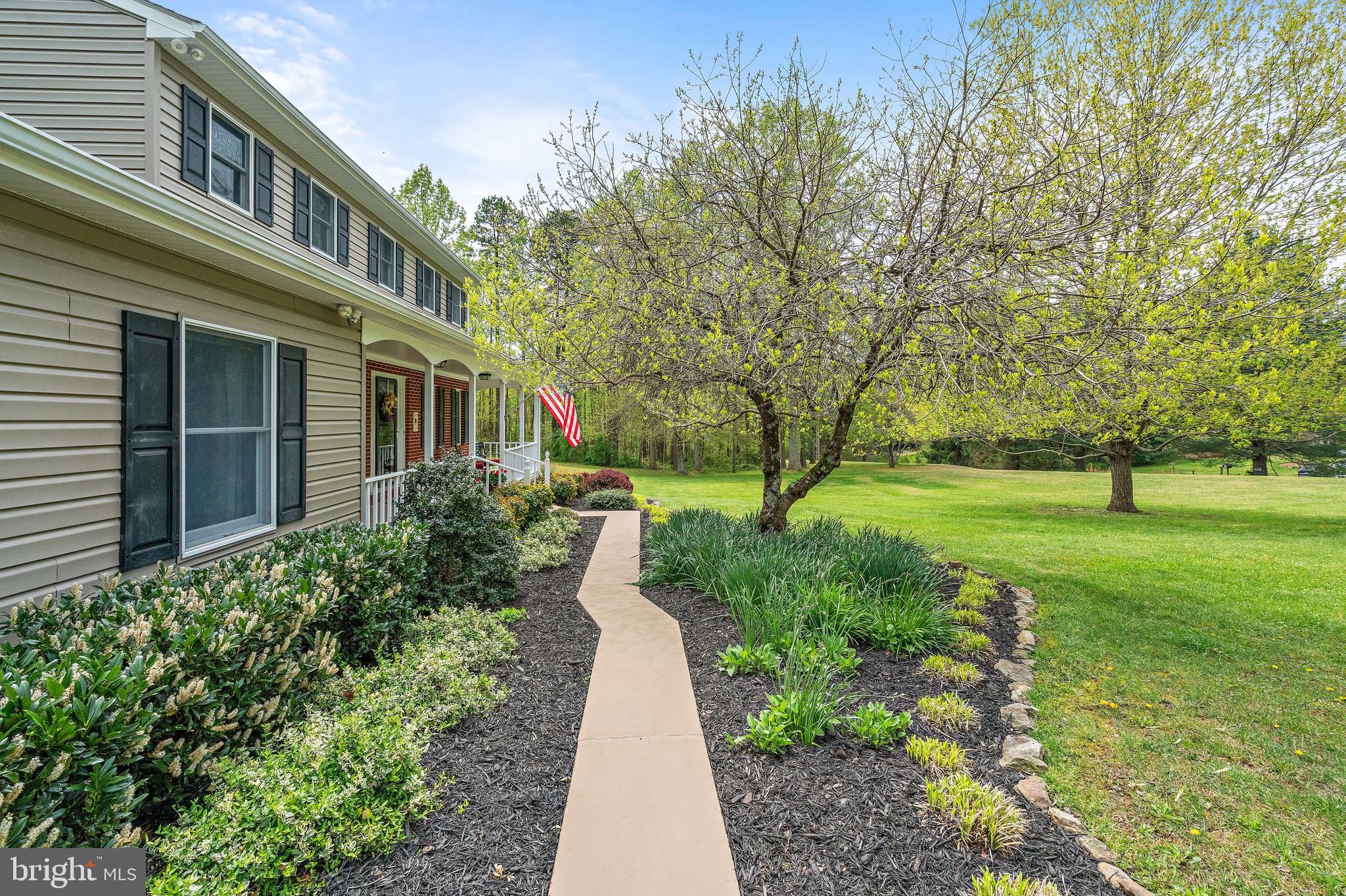 5955 Wilson Road Marshall, VA 20115 - Photo 5 of 49 Lovely walkway to front porch