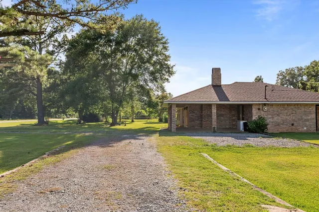 a view of swimming pool with garden