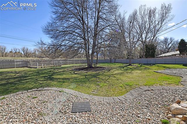 2421 Strickler Road Colorado Springs, CO 80906 - Photo 17 of 44 View of yard with a fenced backyard