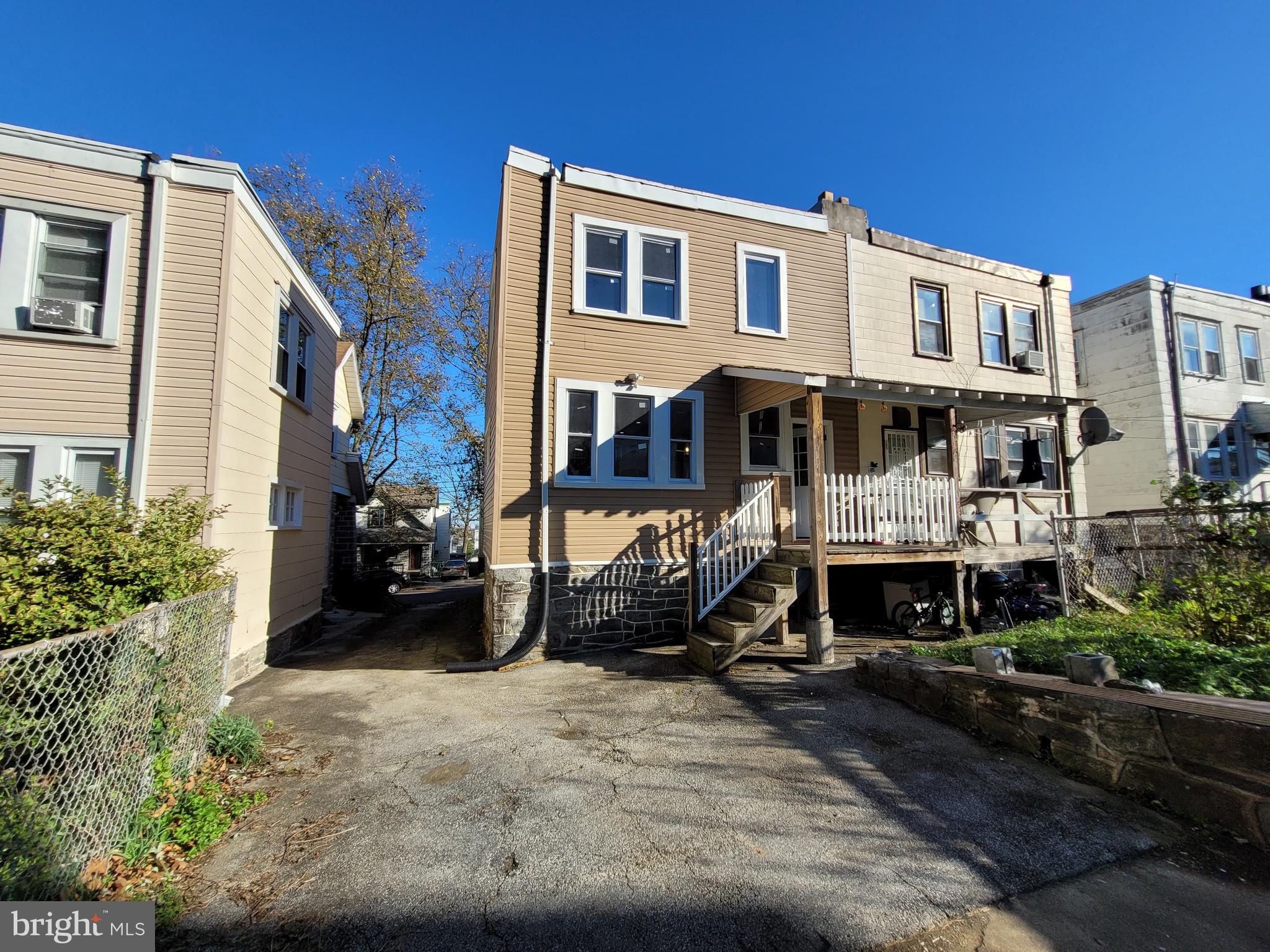 106 Harvin Road Upper Darby, PA 19082 - Photo 35 of 35 View of Back of home from Shed