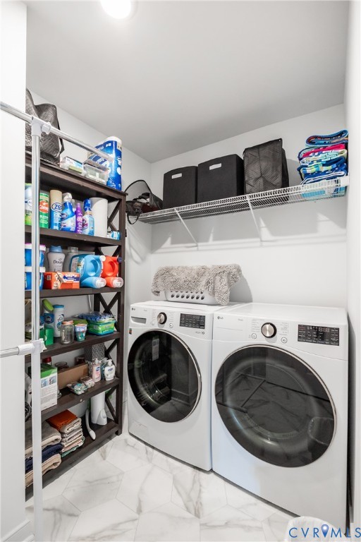 11309 Benton Pointe Way Chester, VA 23831 - Photo 27 of 32 a utility room with dryer and washer