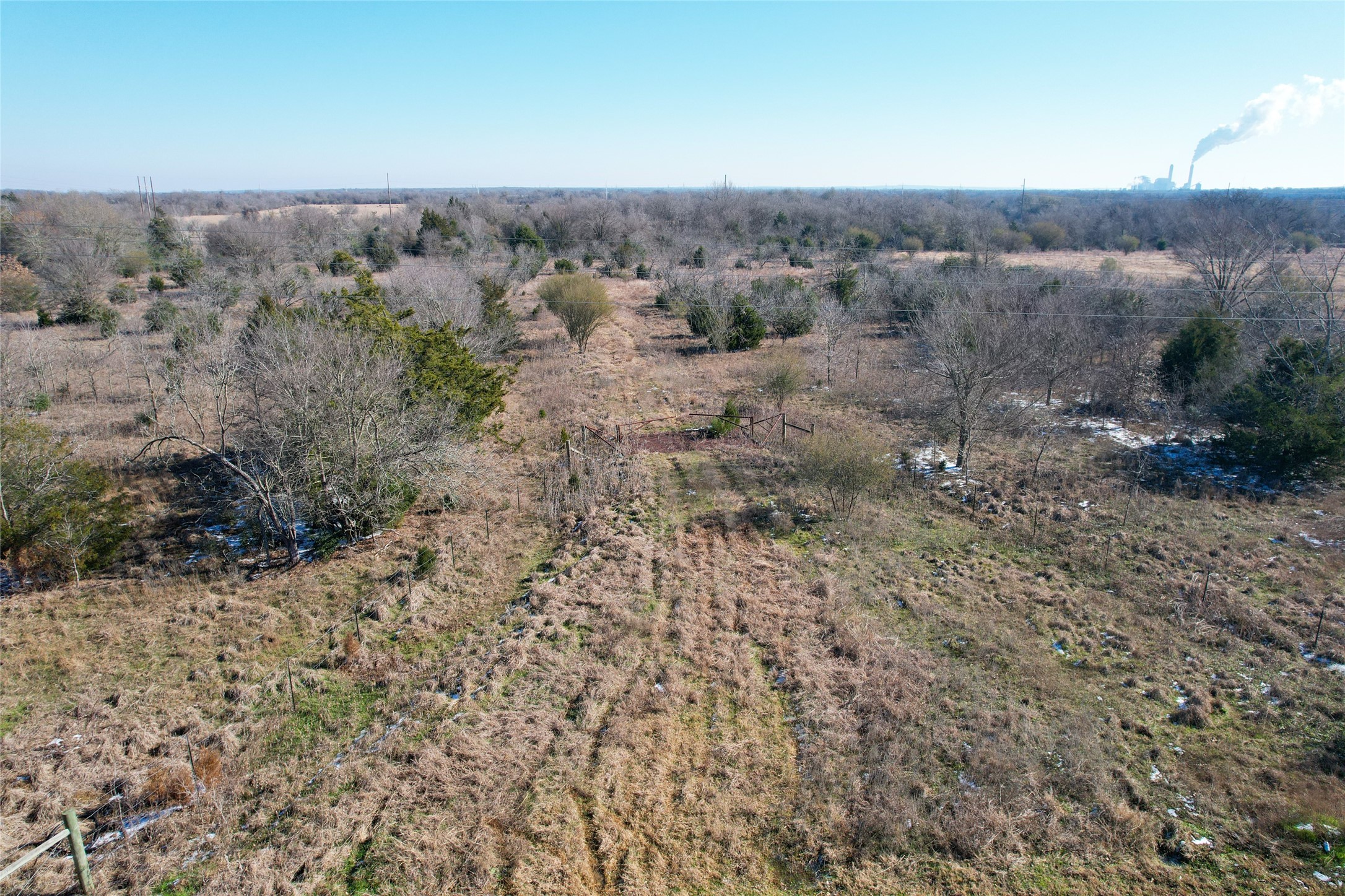 2 Prairie Grove Road Bremond, TX 76629 - Photo 5 of 28 a view of a dry yard with trees