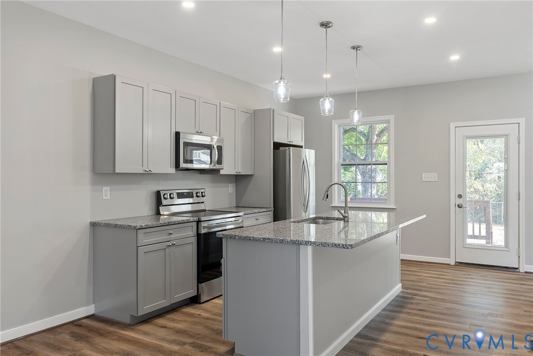 2768 Venter Road Aylett, VA 23009 - Photo 7 of 31 a kitchen with counter top space cabinets and appliances