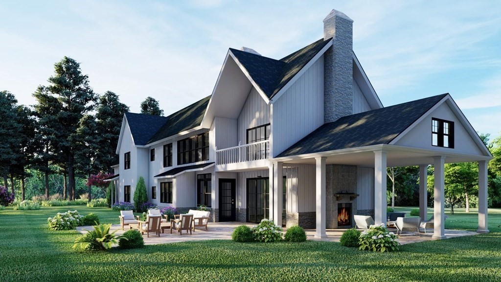 39 Walnut Road Weston, MA 02493 - Photo 2 of 2 a front view of a house with garden