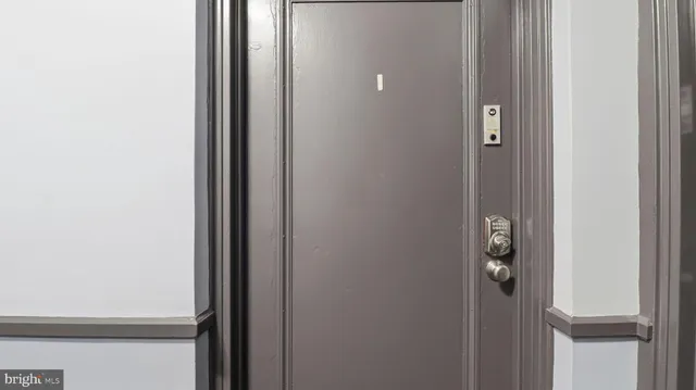 a view of front door