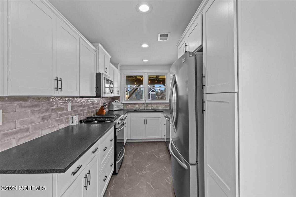 51 3rd Avenue, Unit SUMMER WEEKLY RENTAL Lavallette, NJ 08735 - Photo 9 of 36 bottom kitchen 1