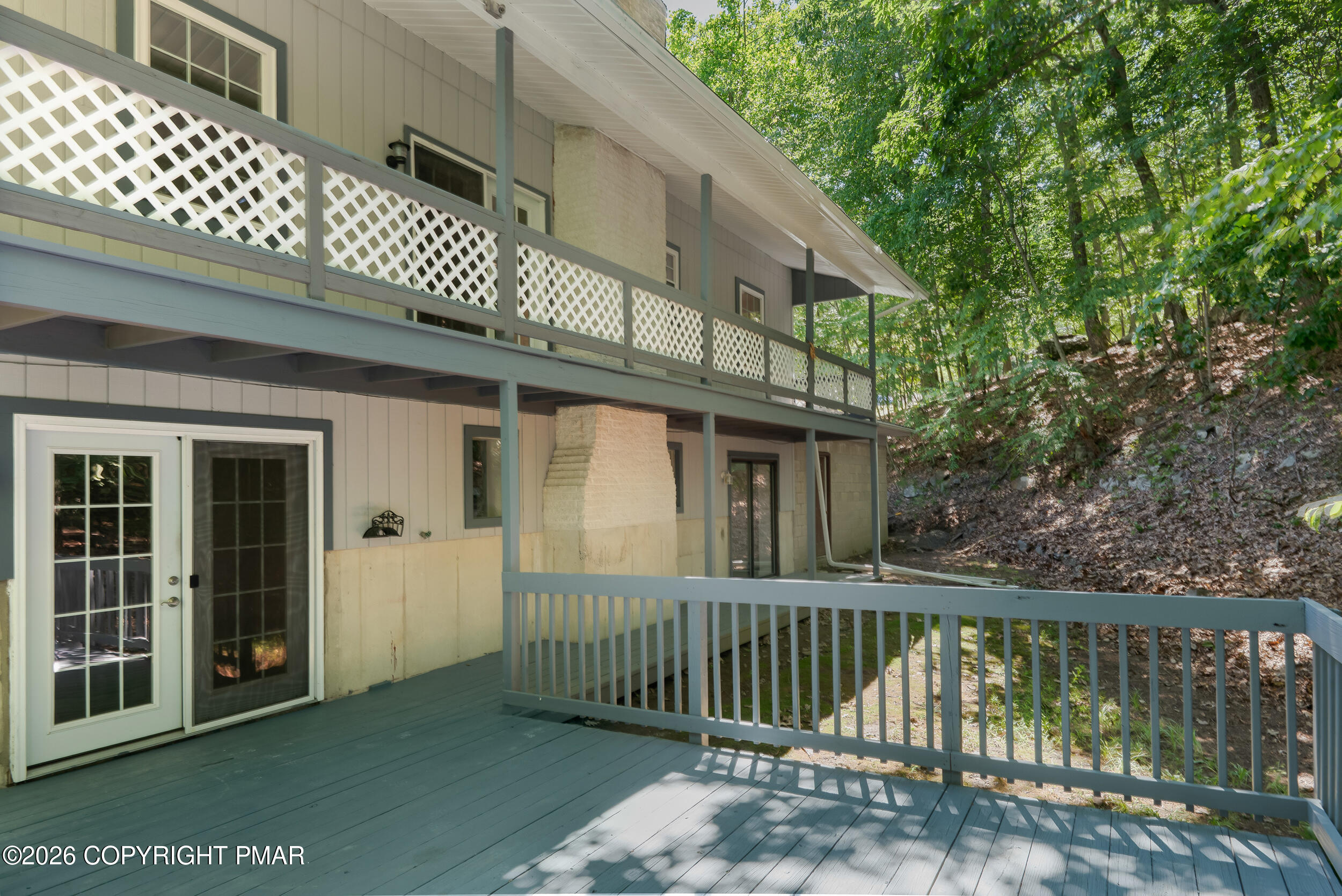 5966 Decker Road Bushkill, PA 18324 - Photo 37 of 38 Back Deck
