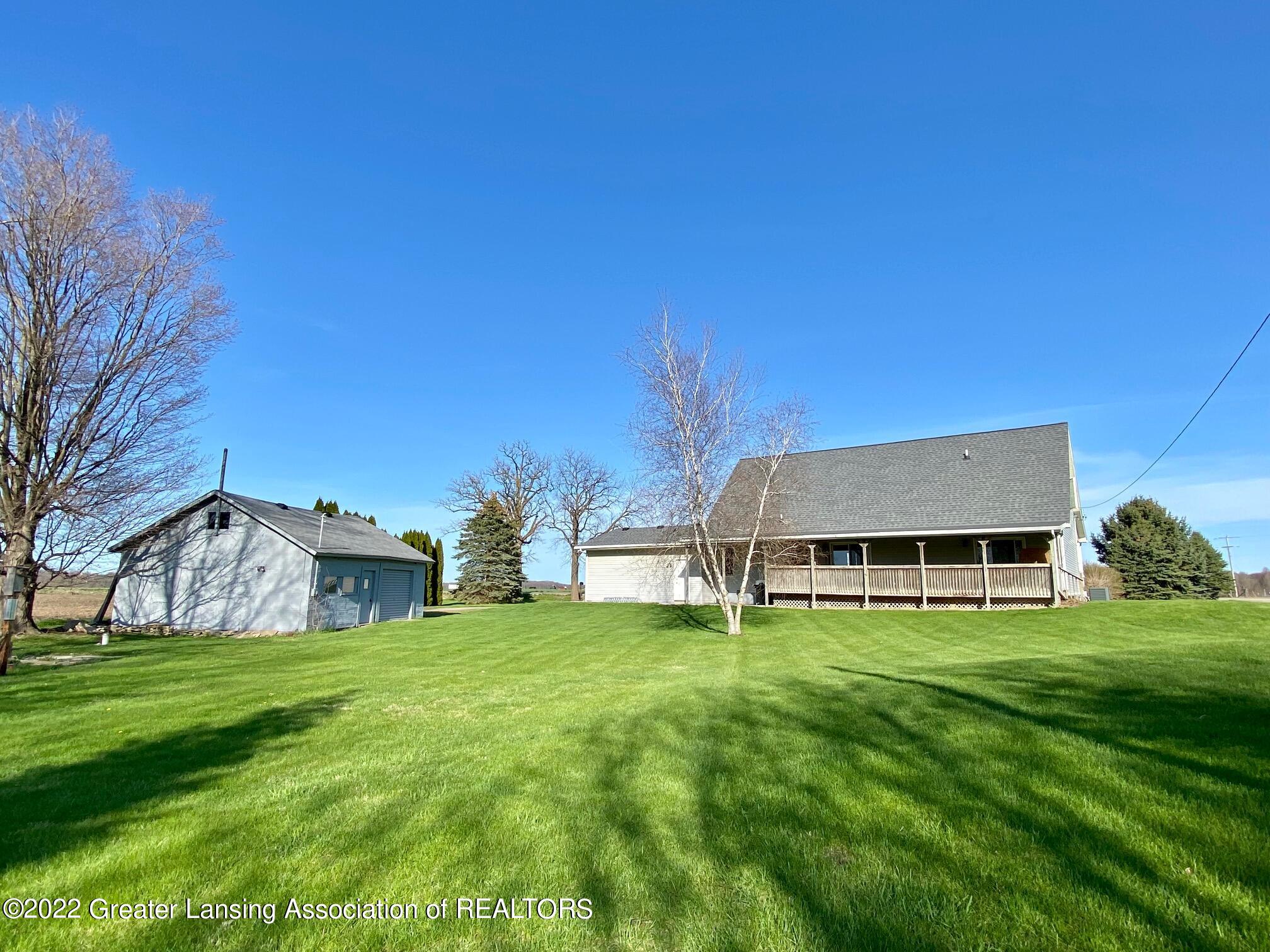 4980 South Francis Road St. Johns, MI 48879 - Photo 35 of 36 rear of home
