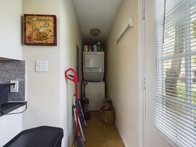 a view of storage and utility room