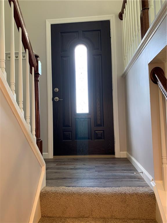 3124 Haberlein Road Gibsonia, PA 15044 - Photo 3 of 16 Front door, beautiful wood flooring in entry