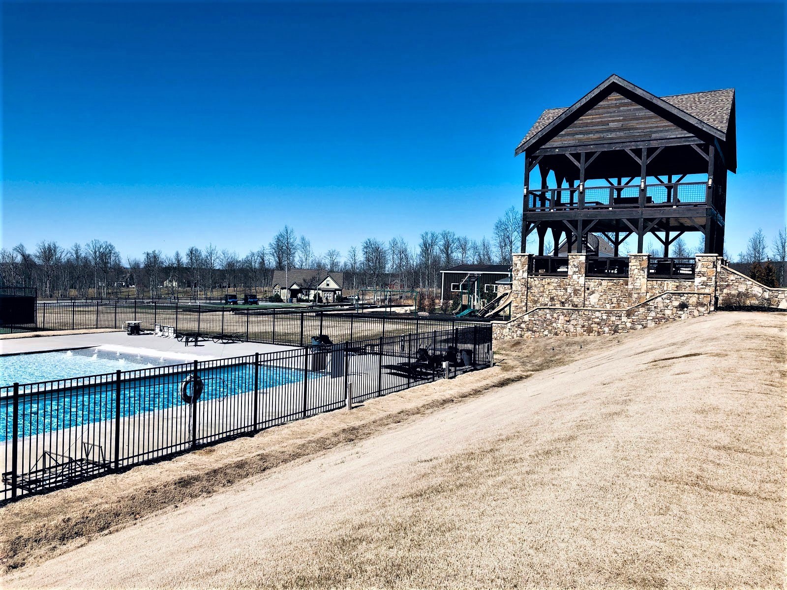 0 River Bluffs Drive Jasper, TN 37347 - Photo 22 of 26 a view of a roof deck with two chair and table