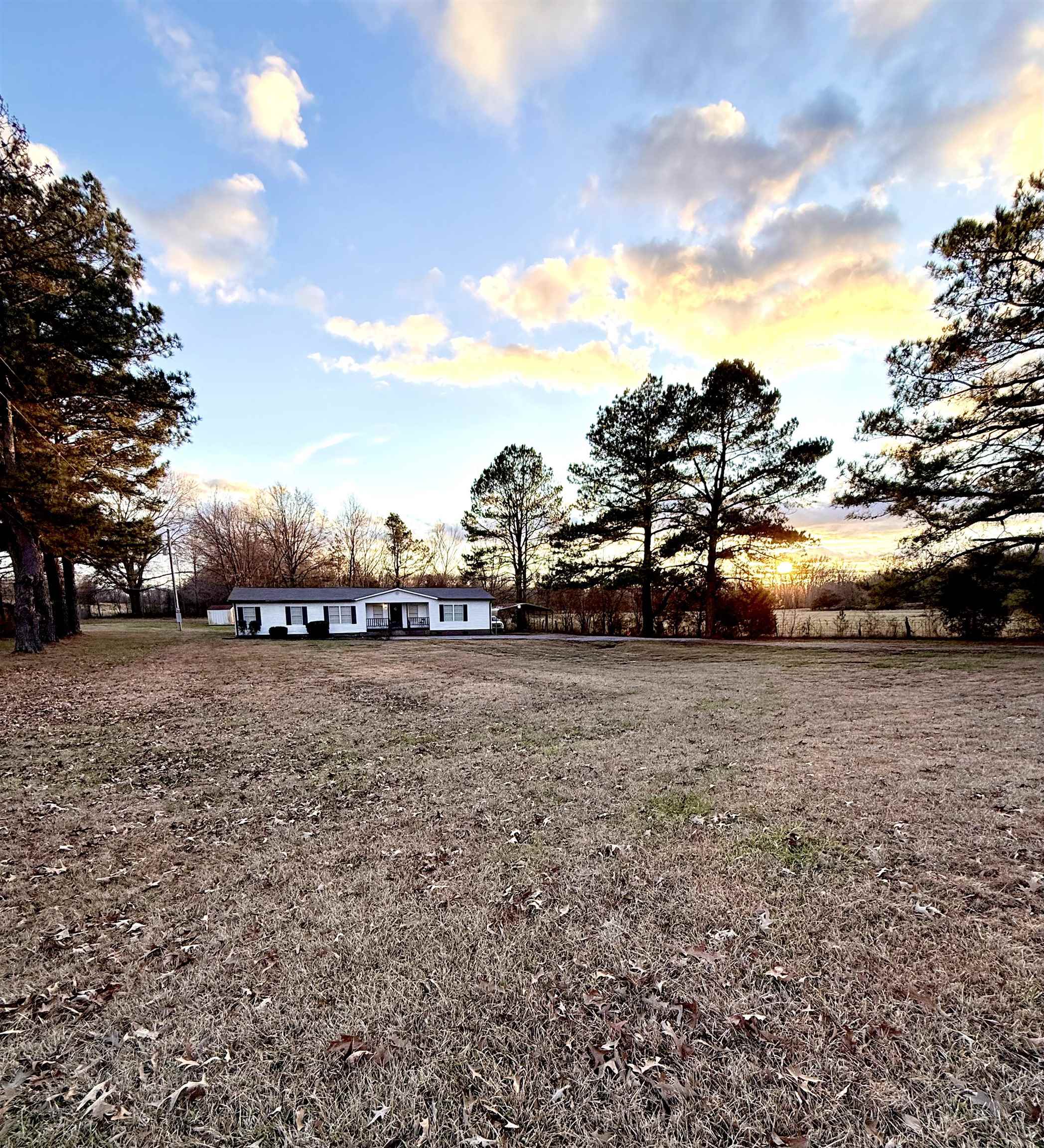 a view of street with houses