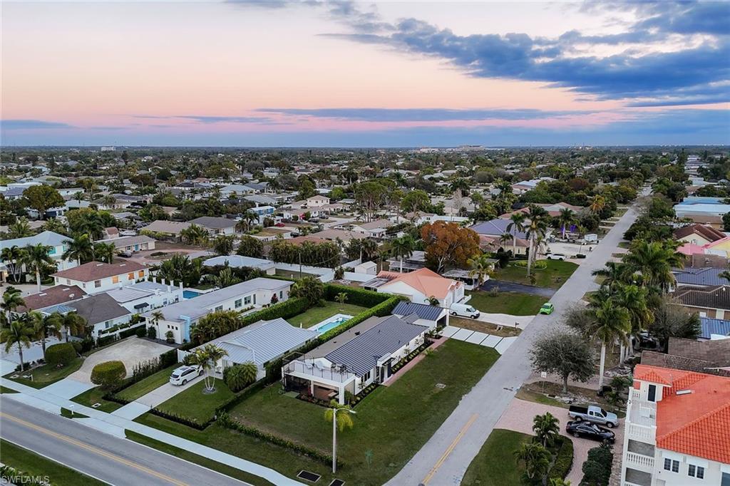 10002 Vanderbilt Drive Naples, FL 34108 - Photo 31 of 42 Aerial view from Vanderbilt Drive.
