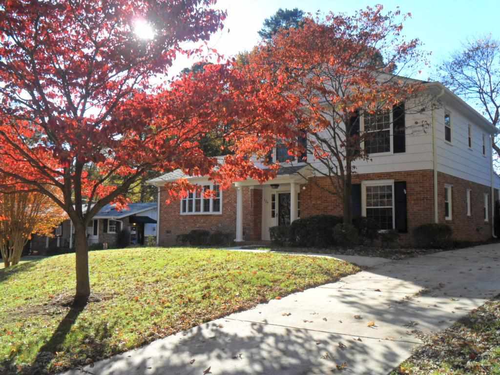 524 Harvard Street Raleigh, NC 27609 - Photo 3 of 25 Exterior side which shows the driveway that is only a few years old. This home has been very well maintained by its owner. There has only been around 4 owners of this property.