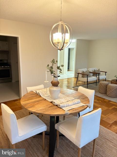 5225 Pooks Hill Road, Unit 222N Bethesda, MD 20814 - Photo 42 of 45 a view of a dining room with furniture