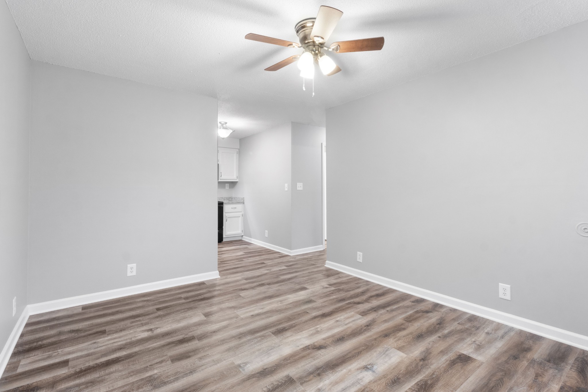 2251 7 Mile Ferry Road, Unit 9 Clarksville, TN 37040 - Photo 7 of 26 wooden floor in an empty room