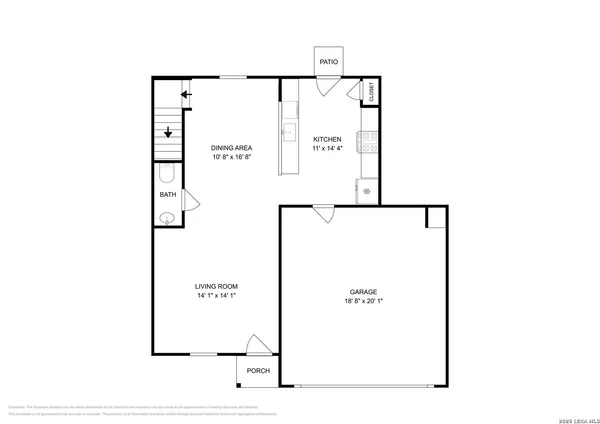 a picture of a floor plan
