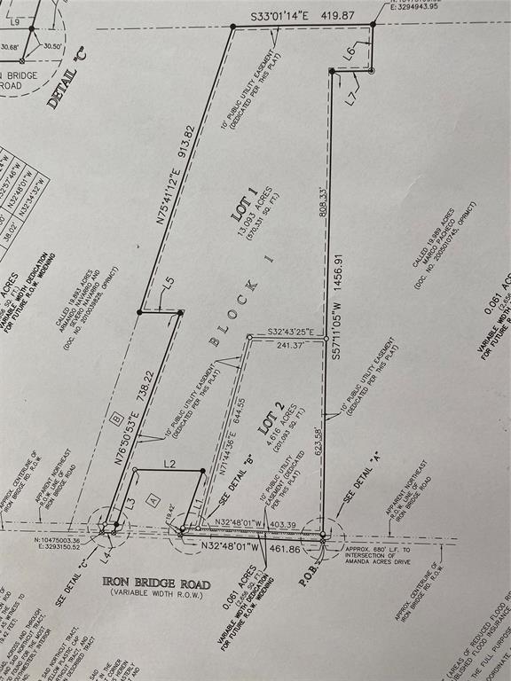 Tbd Iron Bridge Road Lorena, TX 76655 - Photo 6 of 7 Survey map / technical document