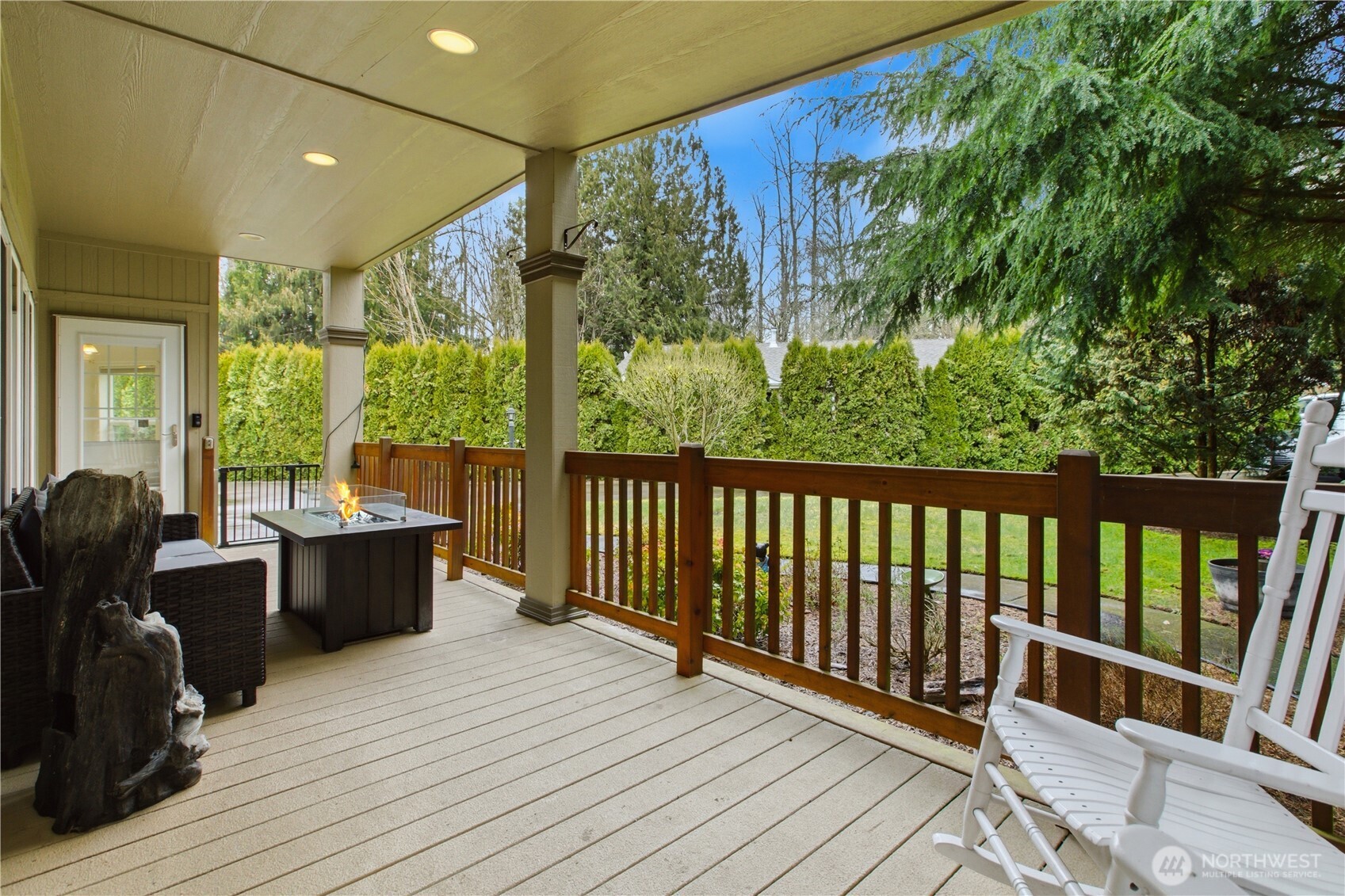 24319 68th Street East, Unit 84 Buckley, WA 98321 - Photo 6 of 40 a view of balcony with furniture