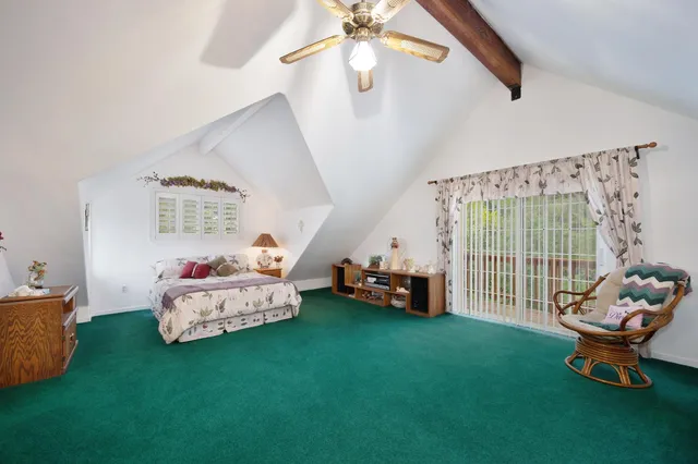 a bathroom with a granite countertop sink mirror and double