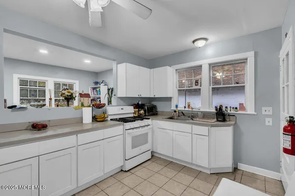 a room with lots of storage and a utility room