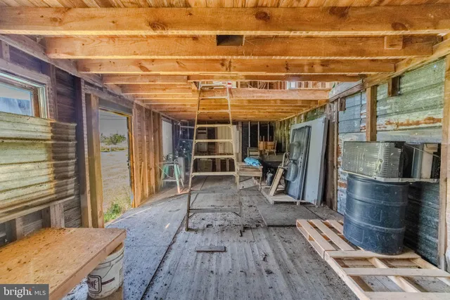 a view of storage and utility room