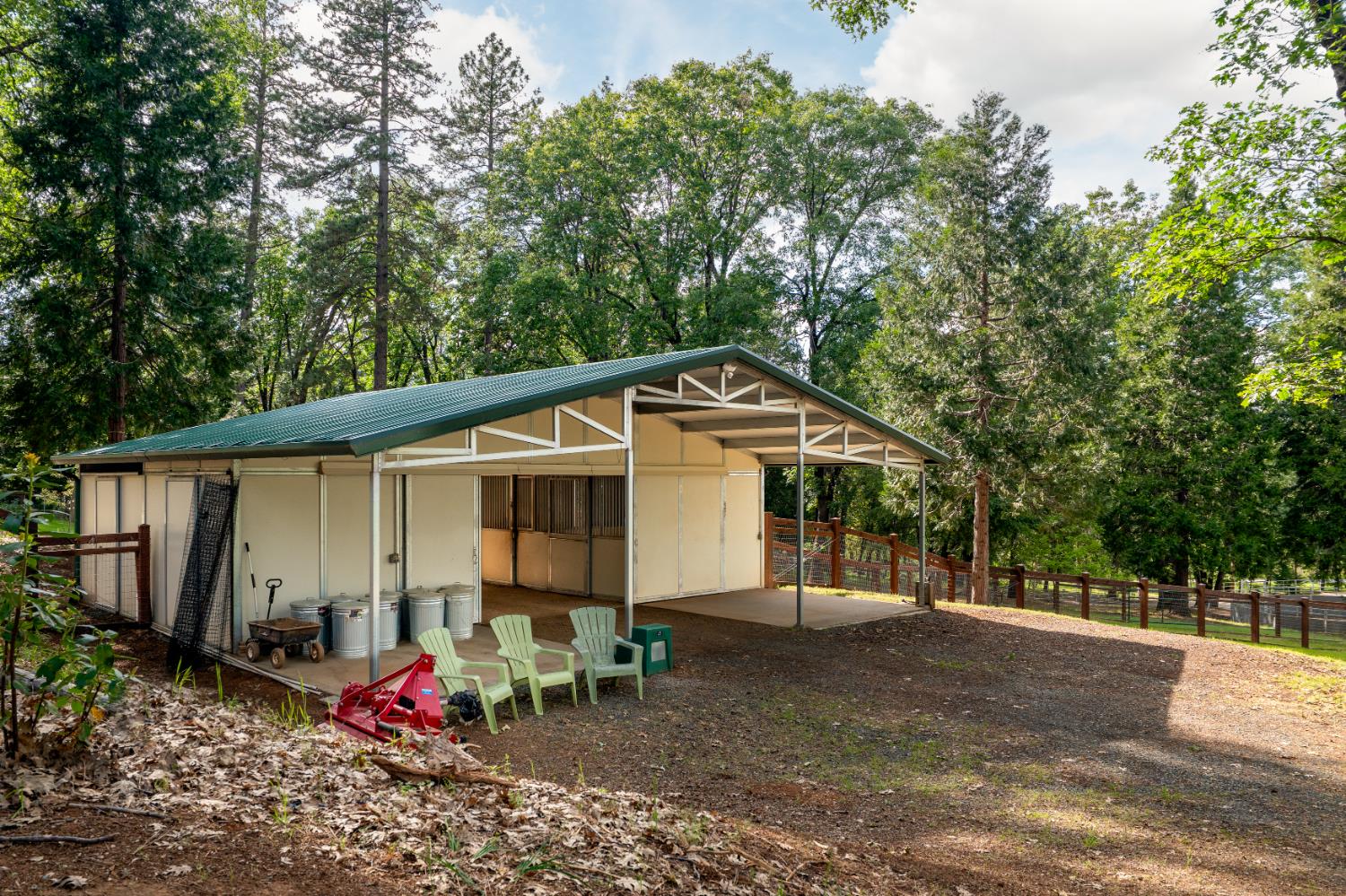 12278 Cement Hill Road Nevada City, CA 95959 - Photo 51 of 61 a view of a small house with a yard