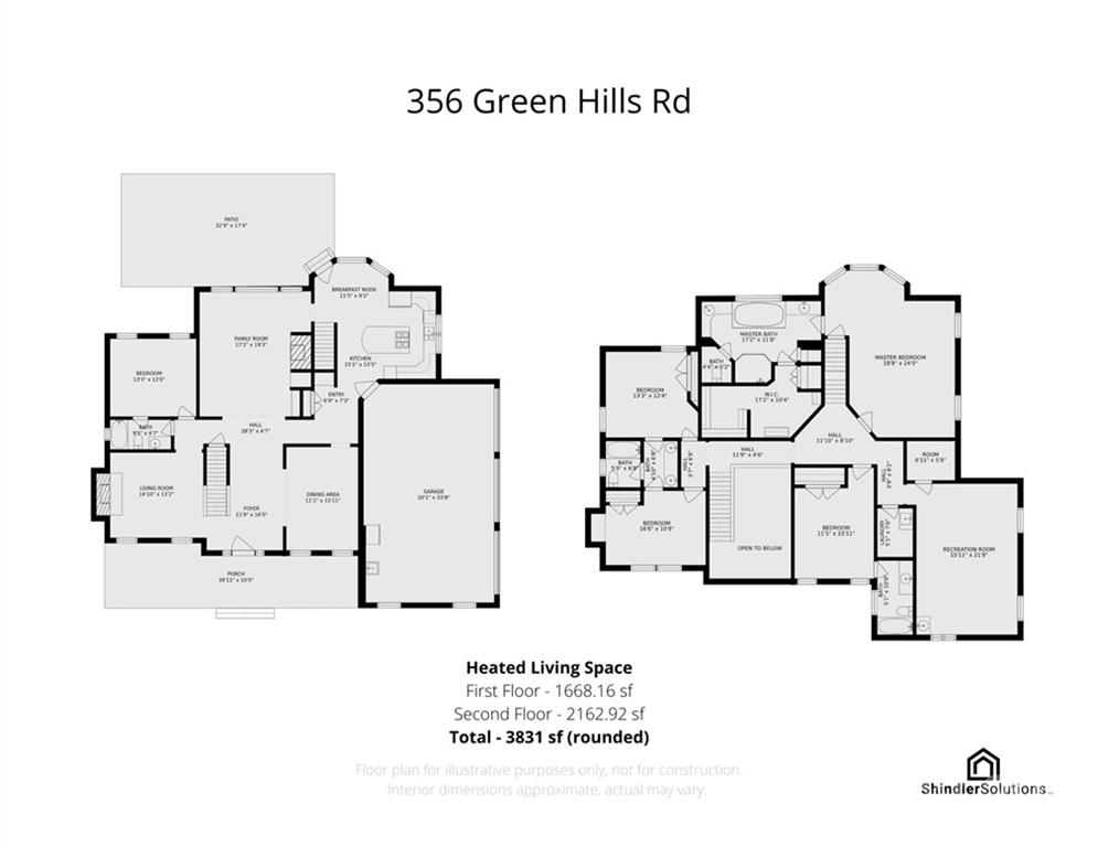 356 Green Hills Road Mill Spring, NC 28756 - Photo 31 of 31 a picture of floor plan