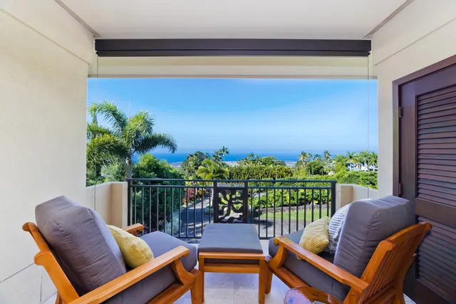 a outdoor living with furniture