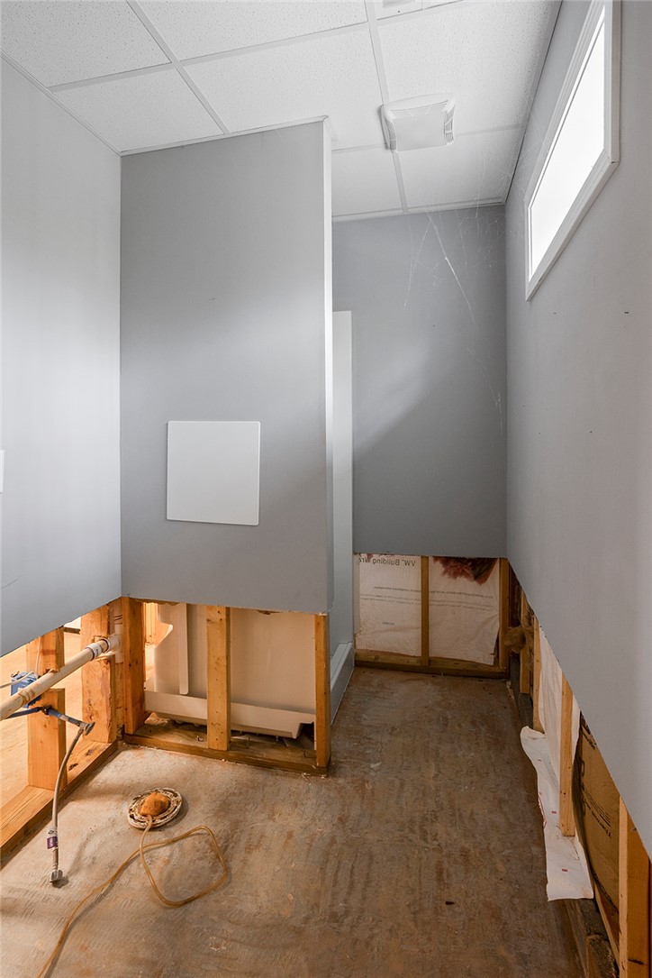 119 Nicholas Court Easley, SC 29640 - Photo 21 of 33 This bathroom under construction presents a blank canvas for customization and modern design.