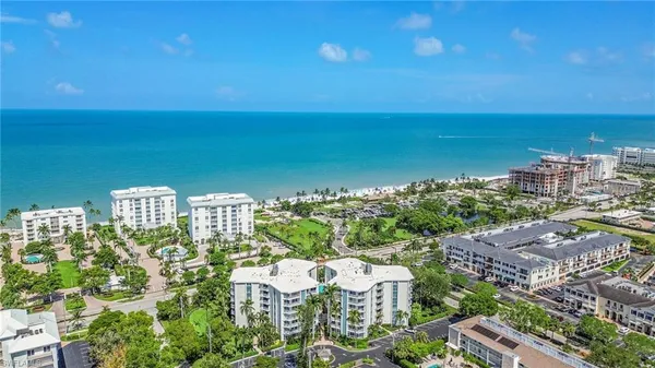 a view of city and ocean